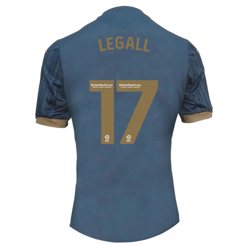 Vaikiškas Monet Legall #17 Tamsi Žalsva Išvykos Marškinėliai 2023/24 T-Shirt