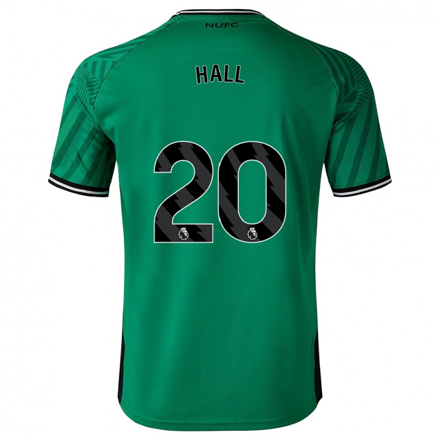Vaikiškas Lewis Hall #20 Žalias Išvykos Marškinėliai 2023/24 T-Shirt