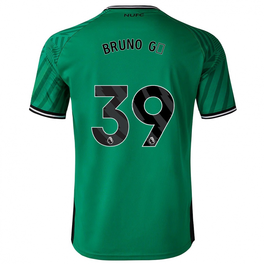 Vaikiškas Bruno Guimarães #39 Žalias Išvykos Marškinėliai 2023/24 T-Shirt