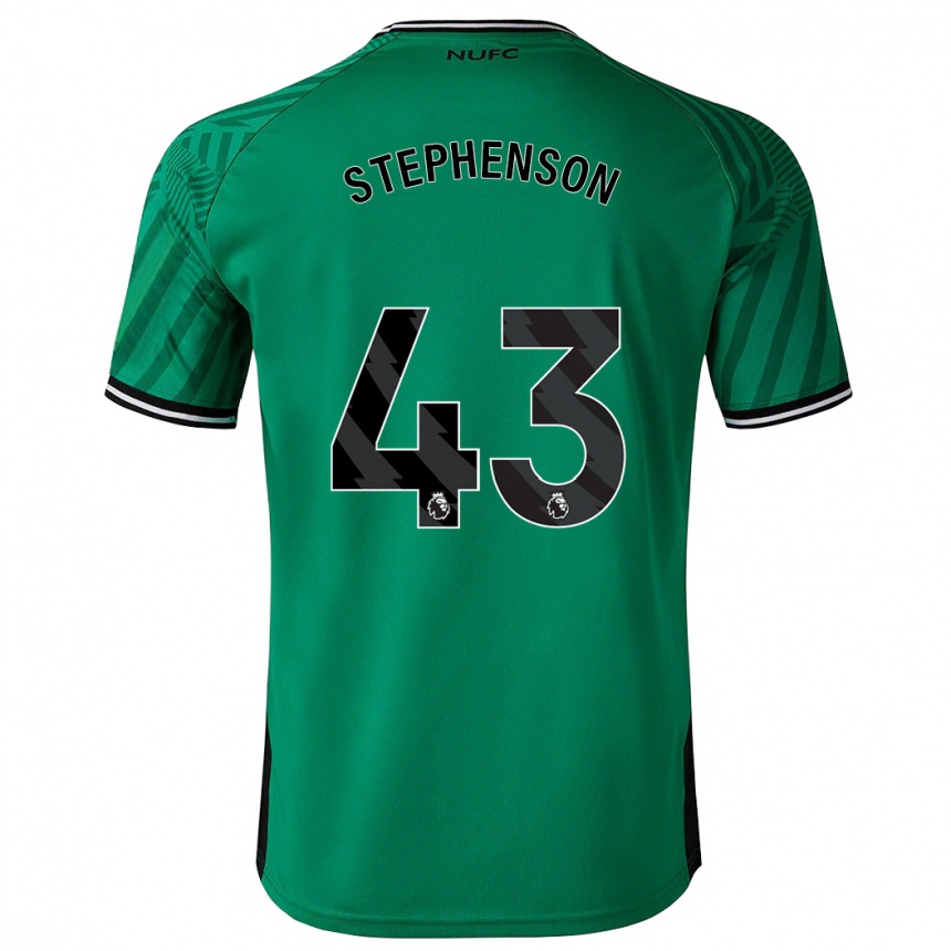 Vaikiškas Dylan Stephenson #43 Žalias Išvykos Marškinėliai 2023/24 T-Shirt