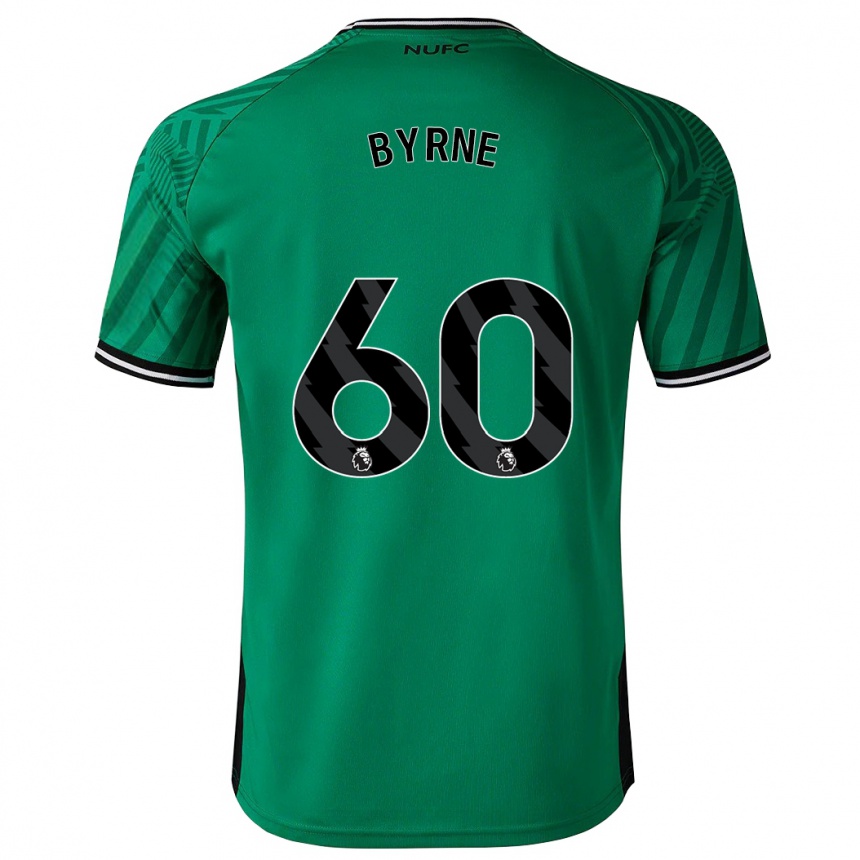 Vaikiškas Reece Byrne #60 Žalias Išvykos Marškinėliai 2023/24 T-Shirt