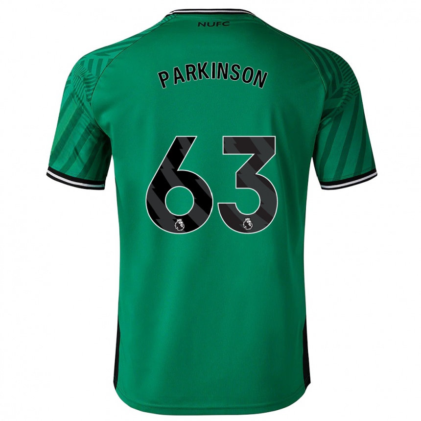 Vaikiškas Ben Parkinson #63 Žalias Išvykos Marškinėliai 2023/24 T-Shirt