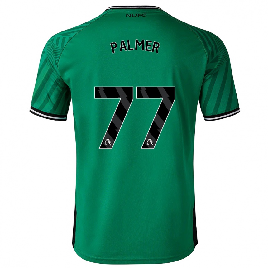 Vaikiškas Darren Palmer #77 Žalias Išvykos Marškinėliai 2023/24 T-Shirt