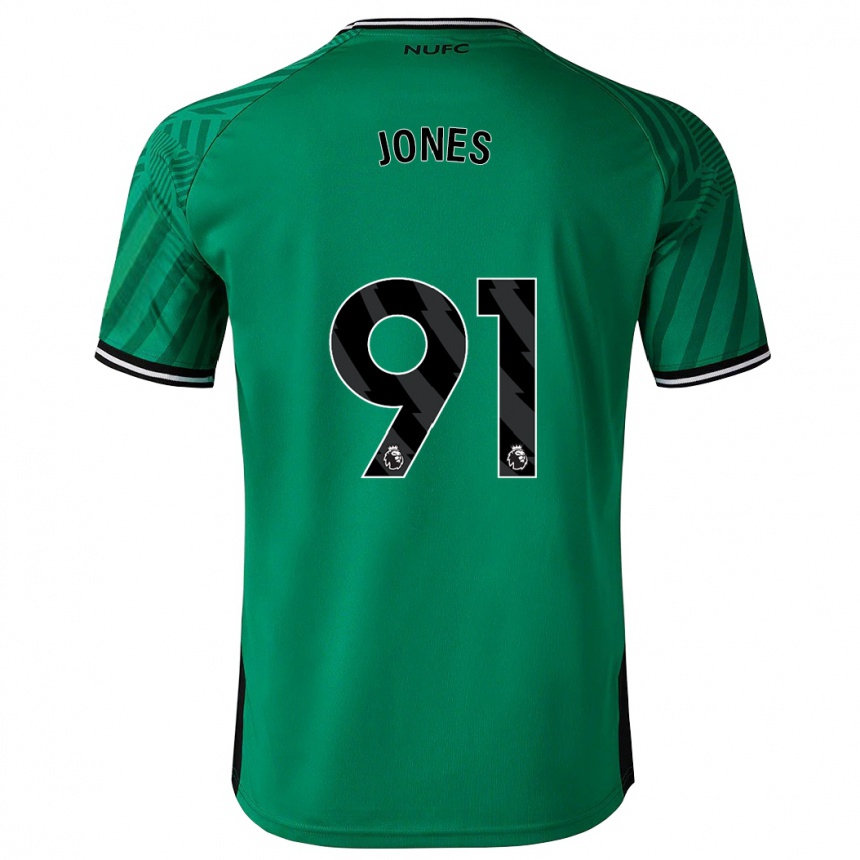 Vaikiškas Tyler Jones #91 Žalias Išvykos Marškinėliai 2023/24 T-Shirt