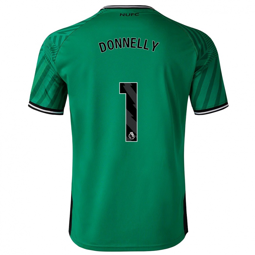 Vaikiškas Grace Donnelly #1 Žalias Išvykos Marškinėliai 2023/24 T-Shirt