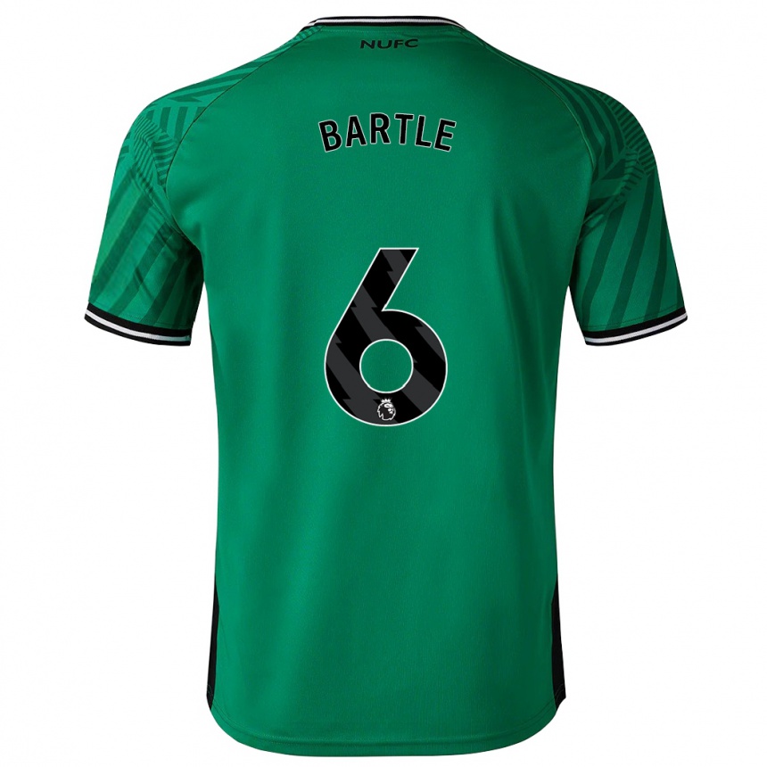 Vaikiškas Jodie Bartle #6 Žalias Išvykos Marškinėliai 2023/24 T-Shirt