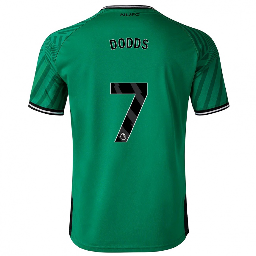 Vaikiškas Tyler Dodds #7 Žalias Išvykos Marškinėliai 2023/24 T-Shirt