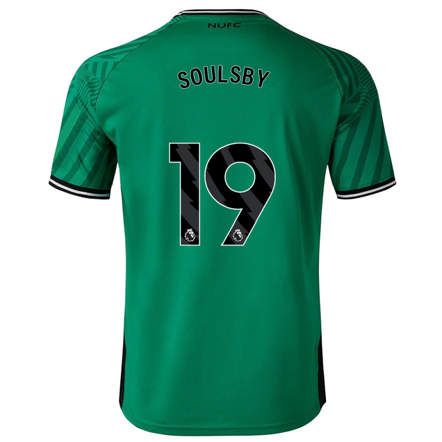 Vaikiškas Anna Soulsby #19 Žalias Išvykos Marškinėliai 2023/24 T-Shirt