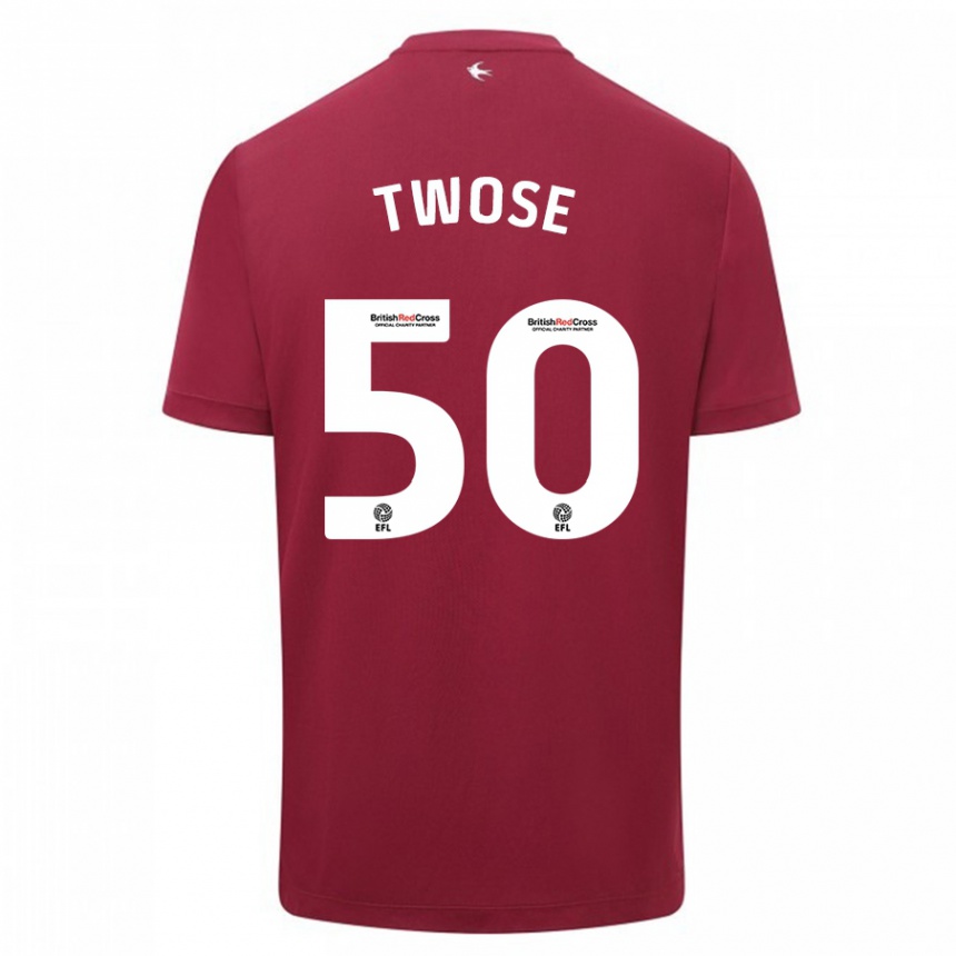 Vaikiškas Cody Twose #50 Raudona Išvykos Marškinėliai 2023/24 T-Shirt