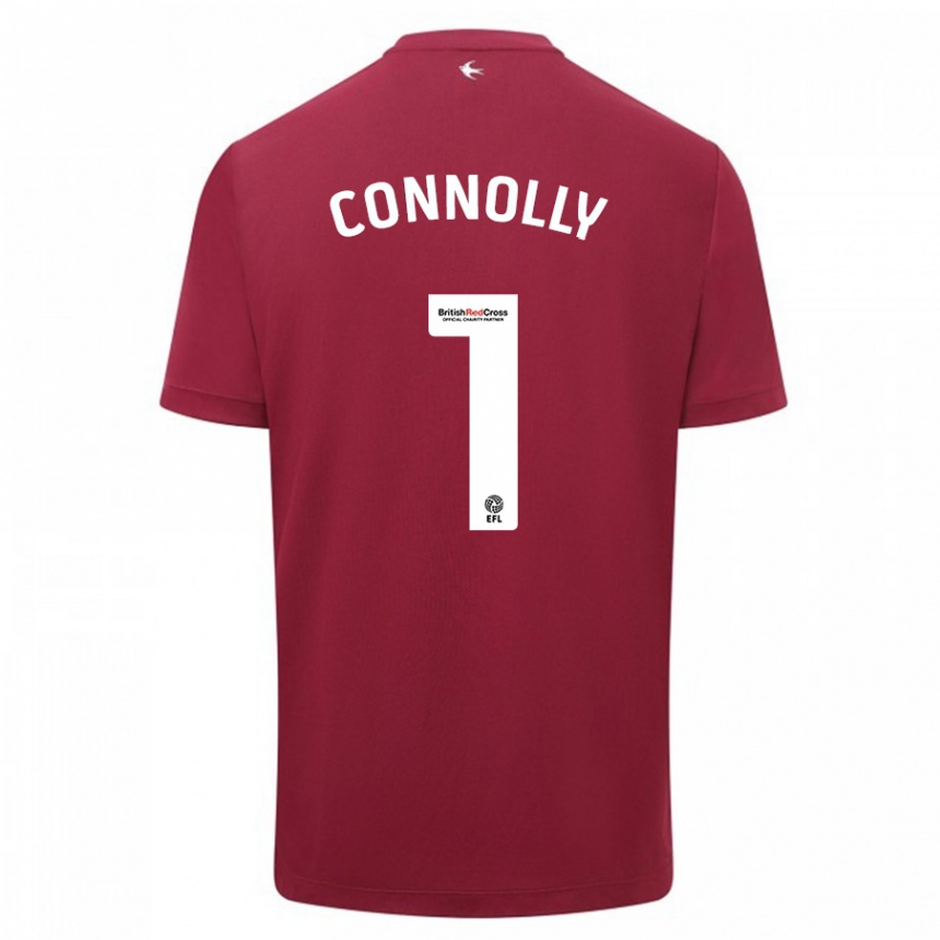 Vaikiškas Daisy Connolly #1 Raudona Išvykos Marškinėliai 2023/24 T-Shirt