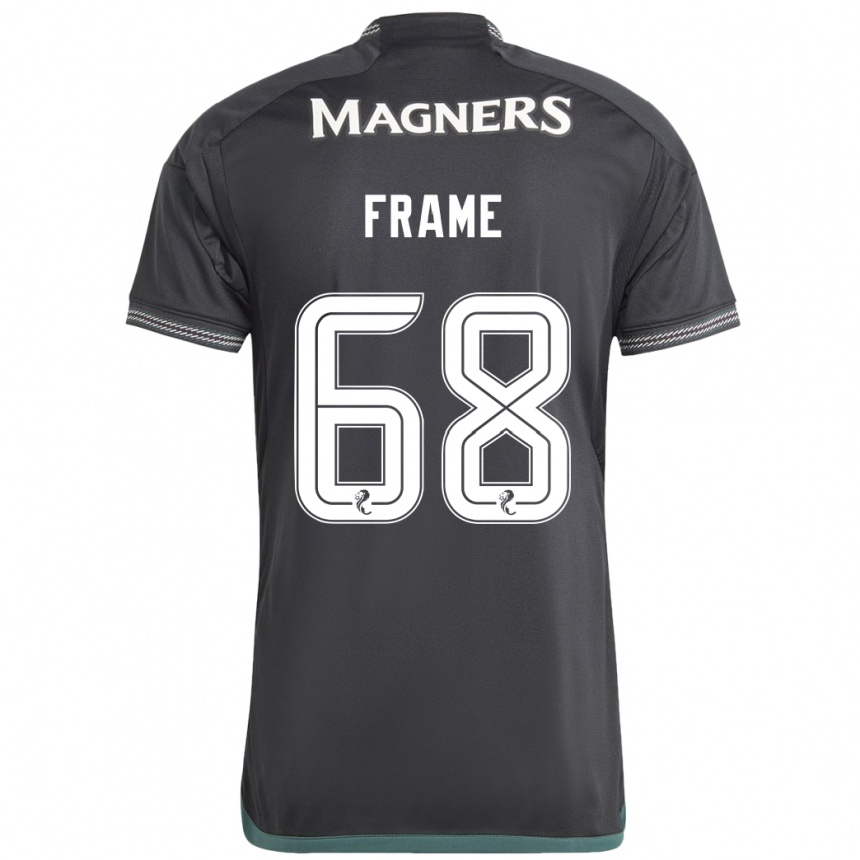 Vaikiškas Mitchel Frame #68 Juoda Išvykos Marškinėliai 2023/24 T-Shirt