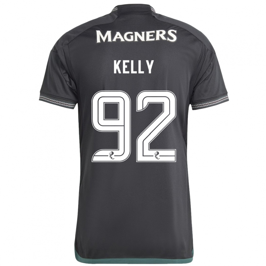 Vaikiškas Daniel Kelly #92 Juoda Išvykos Marškinėliai 2023/24 T-Shirt