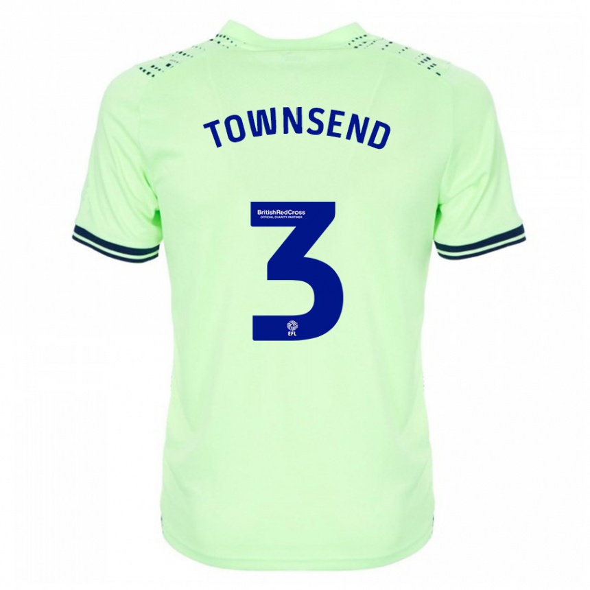 Vaikiškas Conor Townsend #3 Karinis Jūrų Laivynas Išvykos Marškinėliai 2023/24 T-Shirt