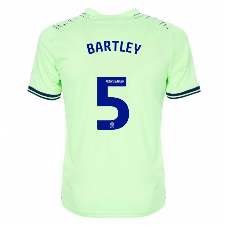 Vaikiškas Kyle Bartley #5 Karinis Jūrų Laivynas Išvykos Marškinėliai 2023/24 T-Shirt