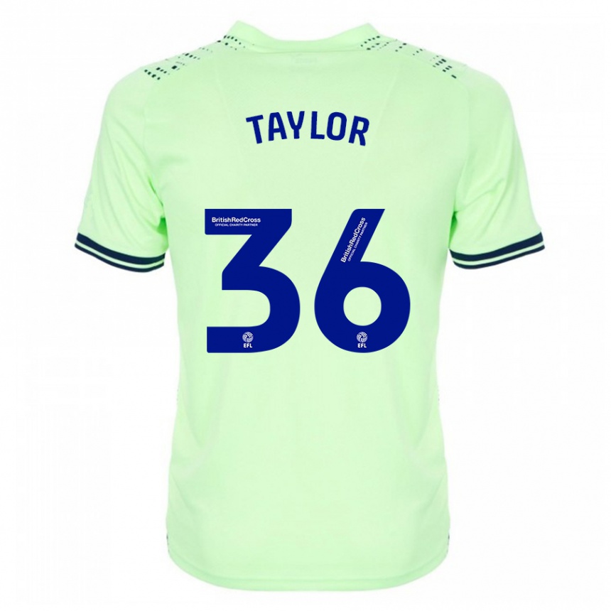 Vaikiškas Caleb Taylor #36 Karinis Jūrų Laivynas Išvykos Marškinėliai 2023/24 T-Shirt