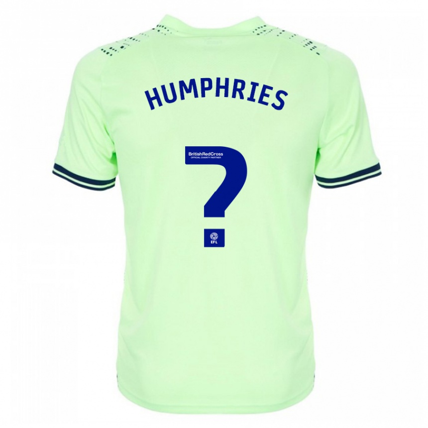 Vaikiškas Evan Humphries #0 Karinis Jūrų Laivynas Išvykos Marškinėliai 2023/24 T-Shirt