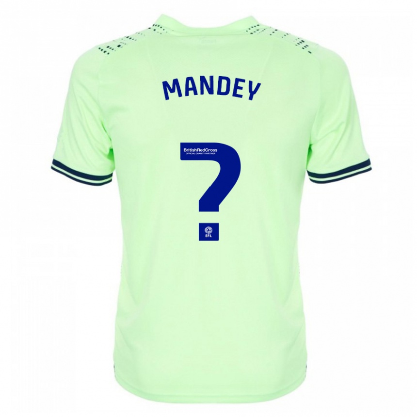 Vaikiškas Souleyman Mandey #0 Karinis Jūrų Laivynas Išvykos Marškinėliai 2023/24 T-Shirt