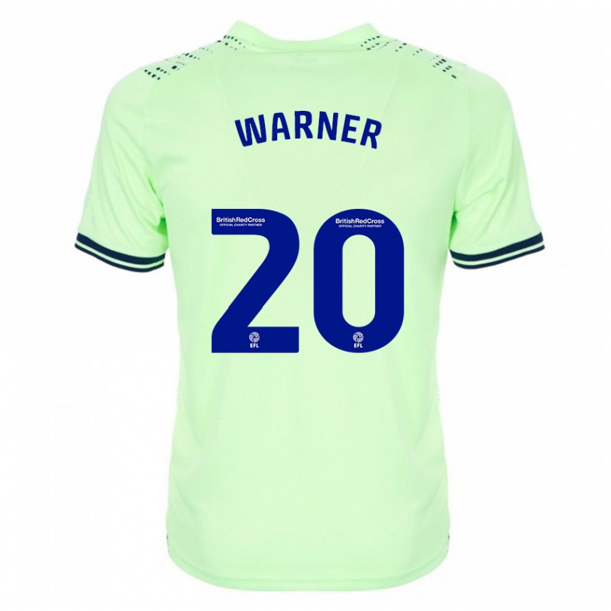 Vaikiškas Phoebe Warner #20 Karinis Jūrų Laivynas Išvykos Marškinėliai 2023/24 T-Shirt