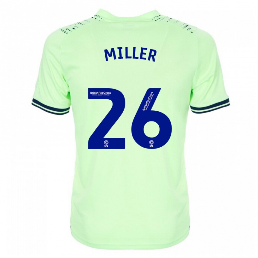 Vaikiškas Nna Miller #26 Karinis Jūrų Laivynas Išvykos Marškinėliai 2023/24 T-Shirt