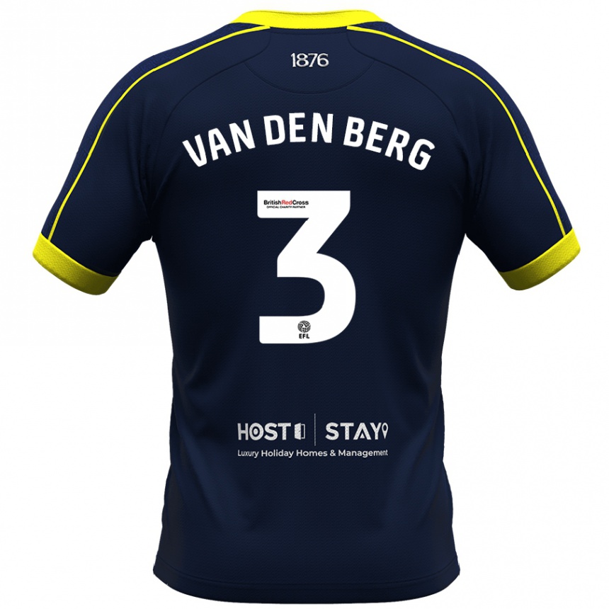 Vaikiškas Rav Van Den Berg #3 Karinis Jūrų Laivynas Išvykos Marškinėliai 2023/24 T-Shirt