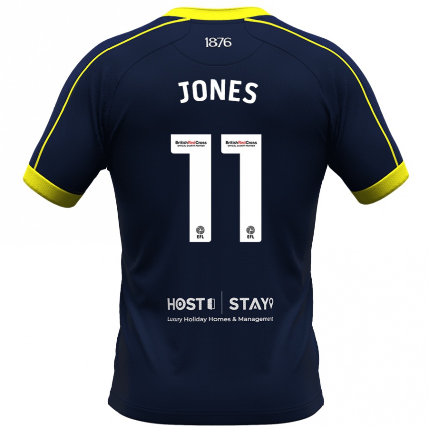 Vaikiškas Isaiah Jones #11 Karinis Jūrų Laivynas Išvykos Marškinėliai 2023/24 T-Shirt