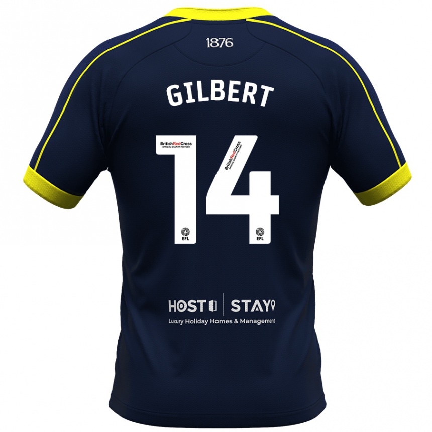 Vaikiškas Alex Gilbert #14 Karinis Jūrų Laivynas Išvykos Marškinėliai 2023/24 T-Shirt