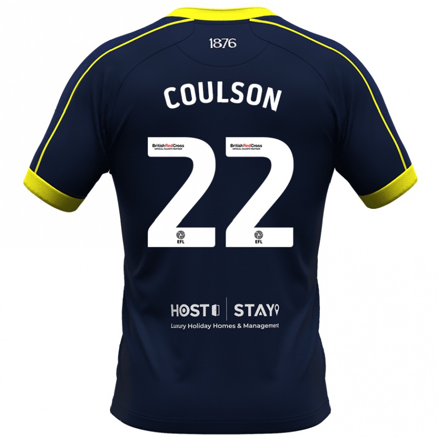 Vaikiškas Hayden Coulson #22 Karinis Jūrų Laivynas Išvykos Marškinėliai 2023/24 T-Shirt