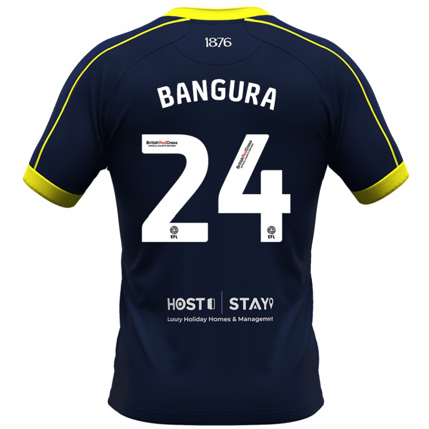 Vaikiškas Alex Bangura #24 Karinis Jūrų Laivynas Išvykos Marškinėliai 2023/24 T-Shirt
