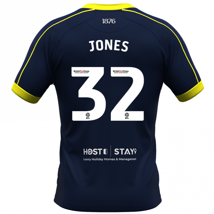 Vaikiškas Jamie Jones #32 Karinis Jūrų Laivynas Išvykos Marškinėliai 2023/24 T-Shirt