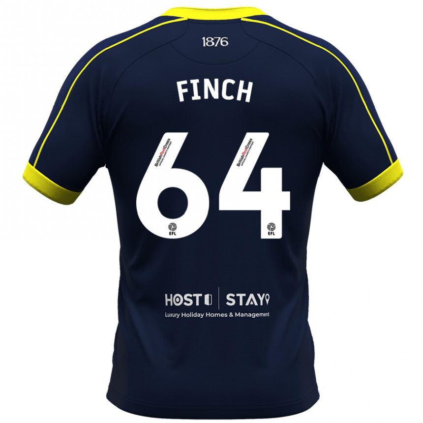 Vaikiškas Sonny Finch #64 Karinis Jūrų Laivynas Išvykos Marškinėliai 2023/24 T-Shirt