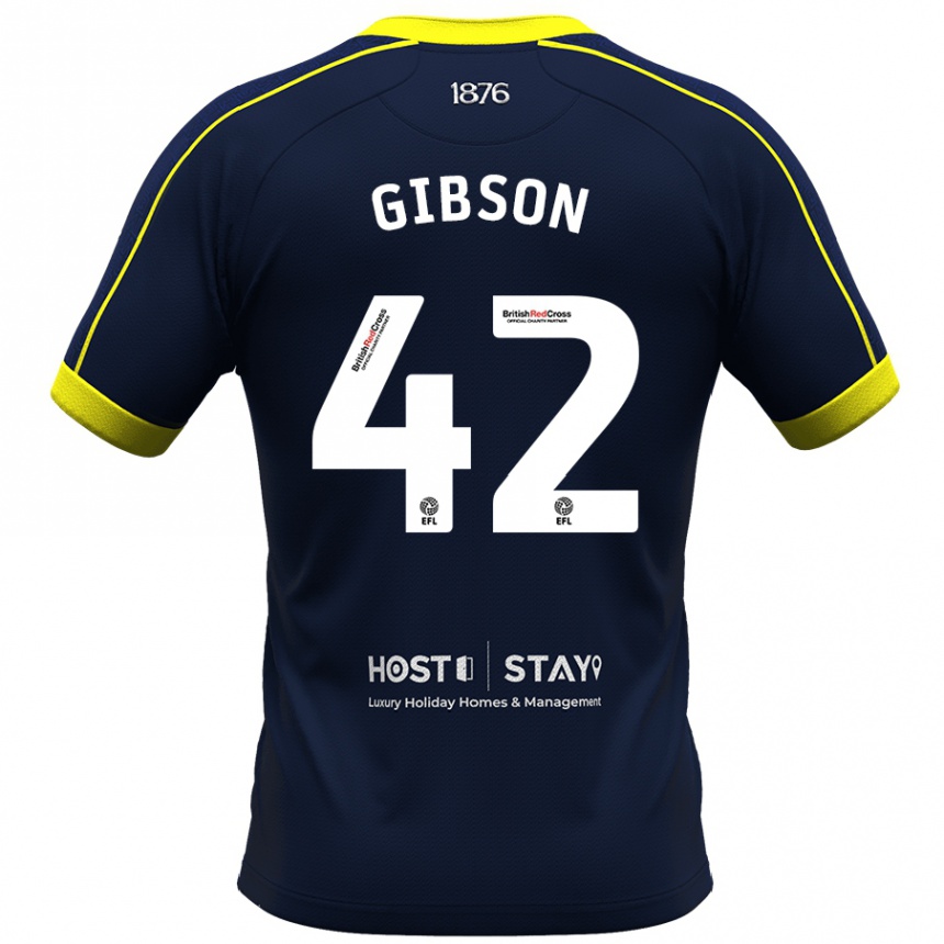 Vaikiškas Joseph Gibson #42 Karinis Jūrų Laivynas Išvykos Marškinėliai 2023/24 T-Shirt