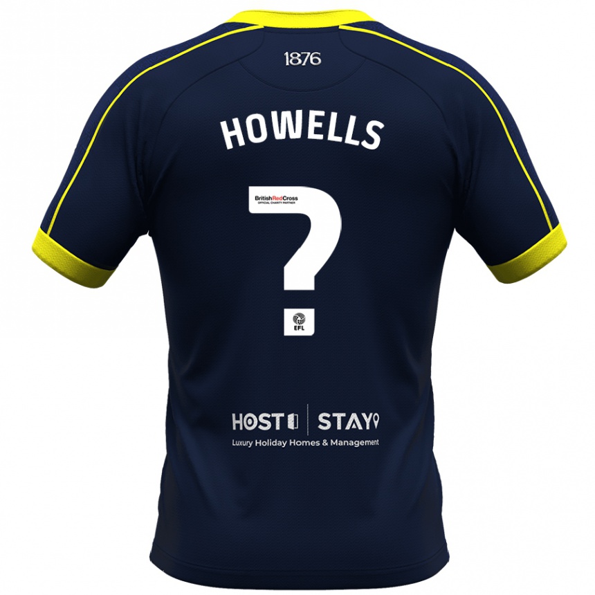 Vaikiškas Max Howells #0 Karinis Jūrų Laivynas Išvykos Marškinėliai 2023/24 T-Shirt