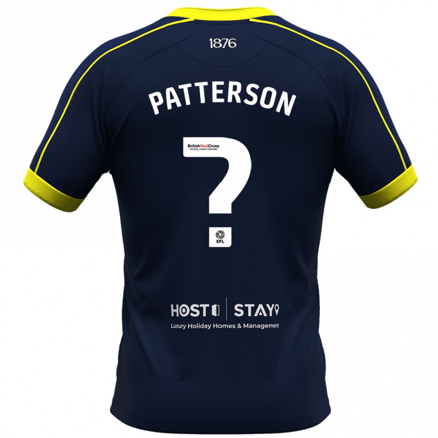 Vaikiškas Jack Patterson #2 Karinis Jūrų Laivynas Išvykos Marškinėliai 2023/24 T-Shirt