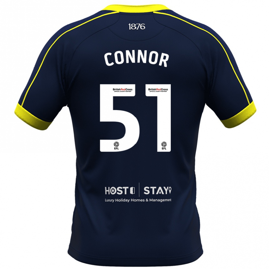 Vaikiškas Shea Connor #51 Karinis Jūrų Laivynas Išvykos Marškinėliai 2023/24 T-Shirt