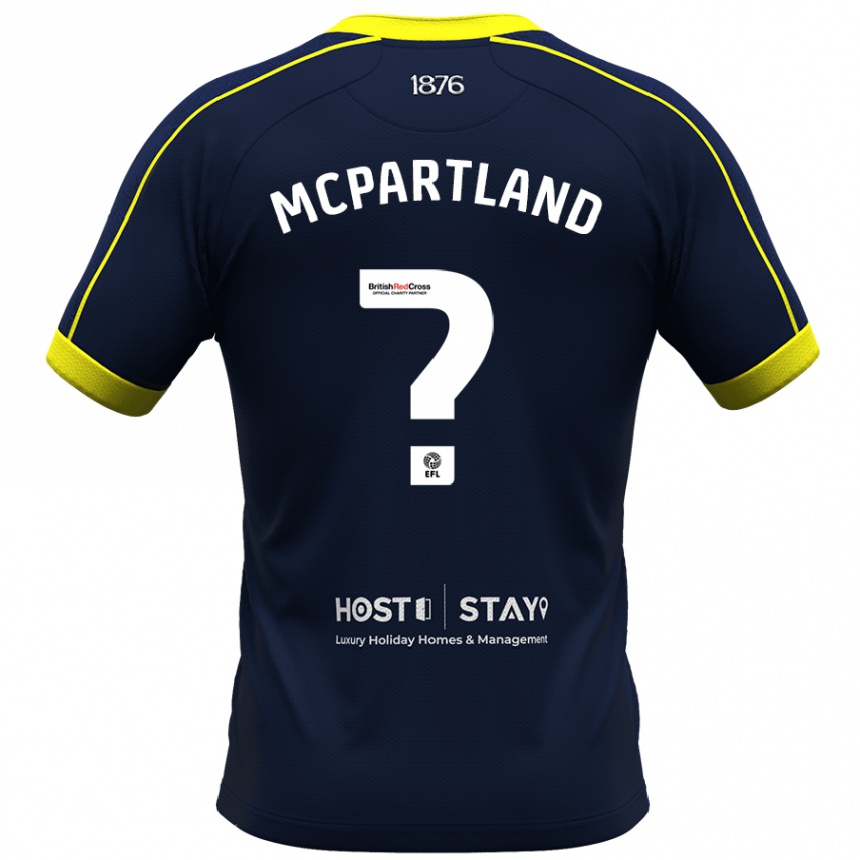 Vaikiškas Will Mcpartland #0 Karinis Jūrų Laivynas Išvykos Marškinėliai 2023/24 T-Shirt