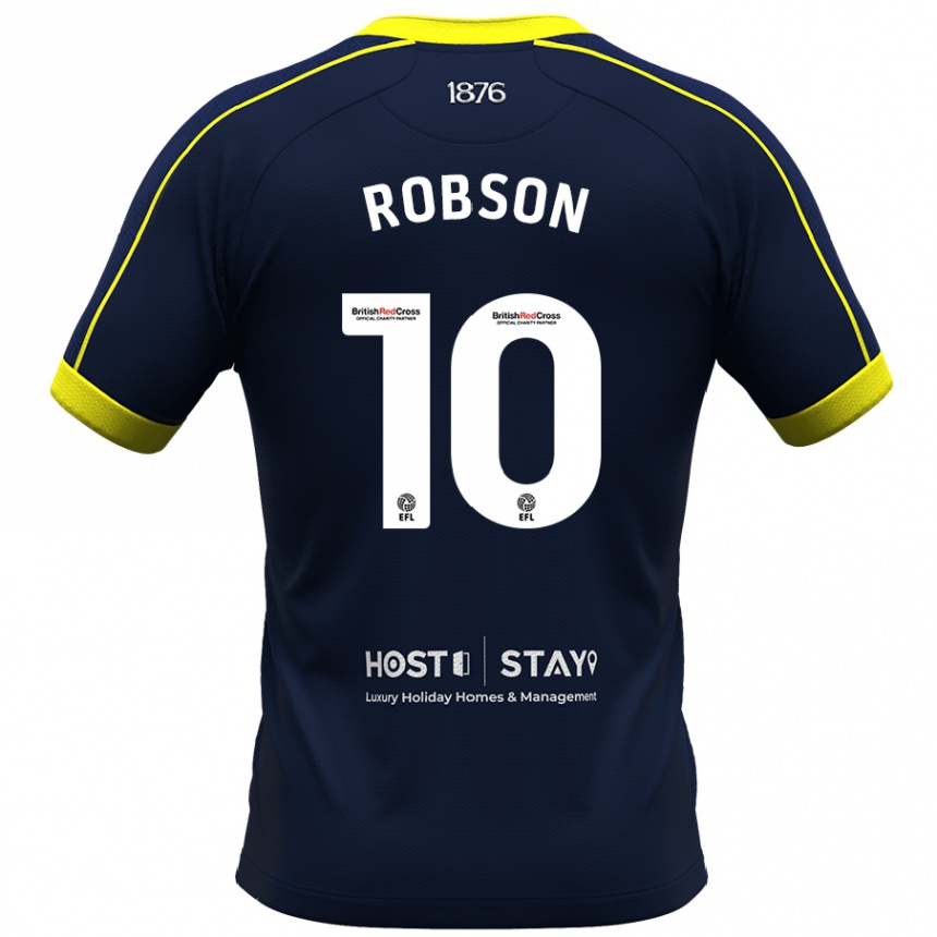 Vaikiškas Lauren Robson #10 Karinis Jūrų Laivynas Išvykos Marškinėliai 2023/24 T-Shirt