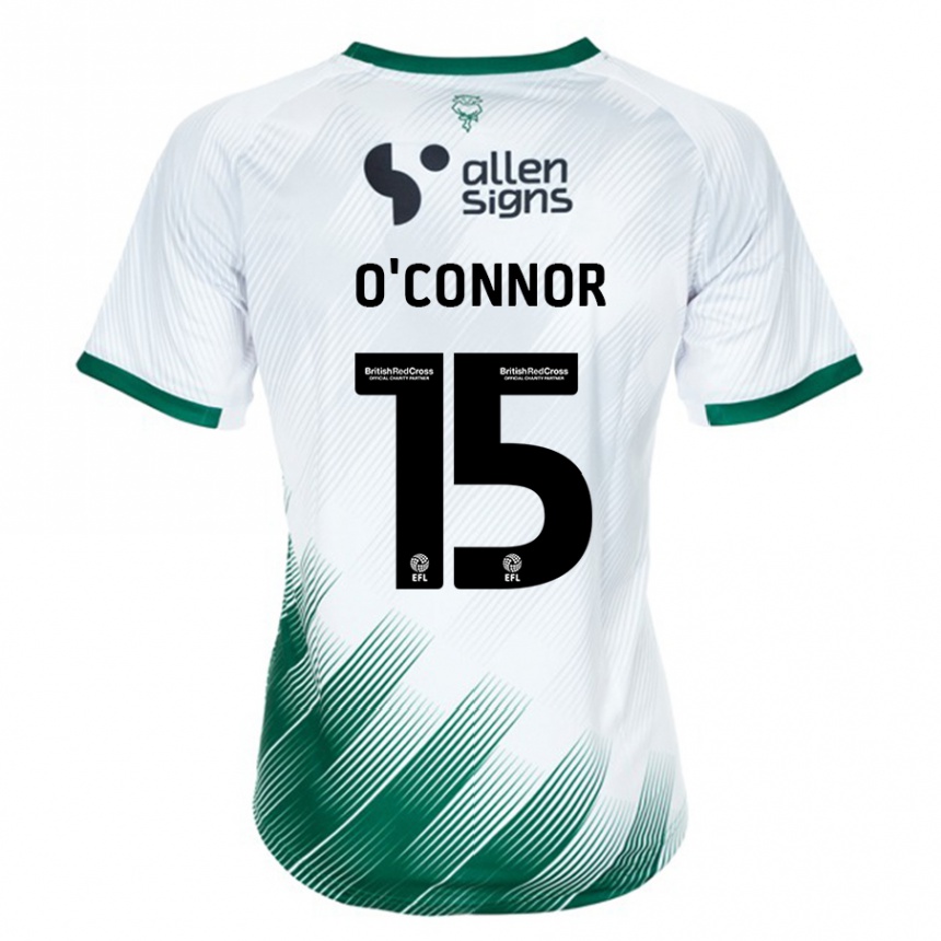 Vaikiškas Paudie O'connor #15 Baltas Išvykos Marškinėliai 2023/24 T-Shirt