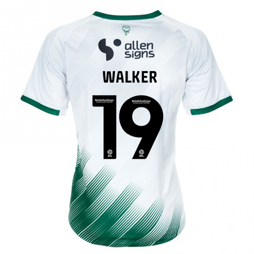 Vaikiškas Tyler Walker #19 Baltas Išvykos Marškinėliai 2023/24 T-Shirt