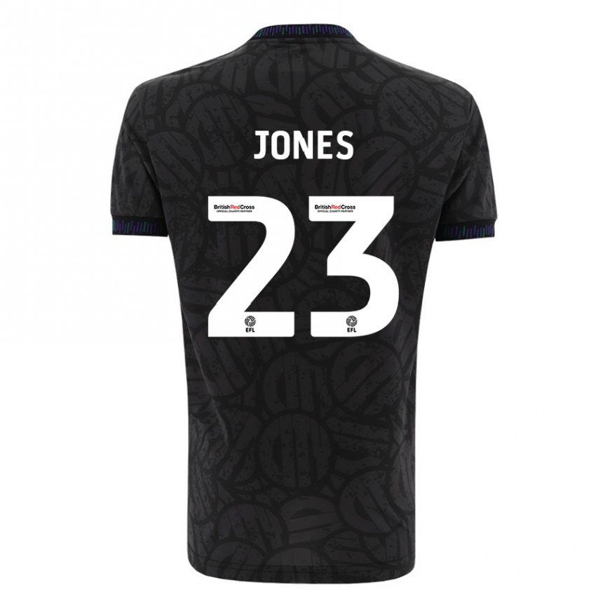 Vaikiškas Carrie Jones #23 Juoda Išvykos Marškinėliai 2023/24 T-Shirt