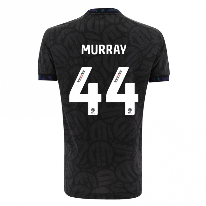 Vaikiškas Satara Murray #44 Juoda Išvykos Marškinėliai 2023/24 T-Shirt