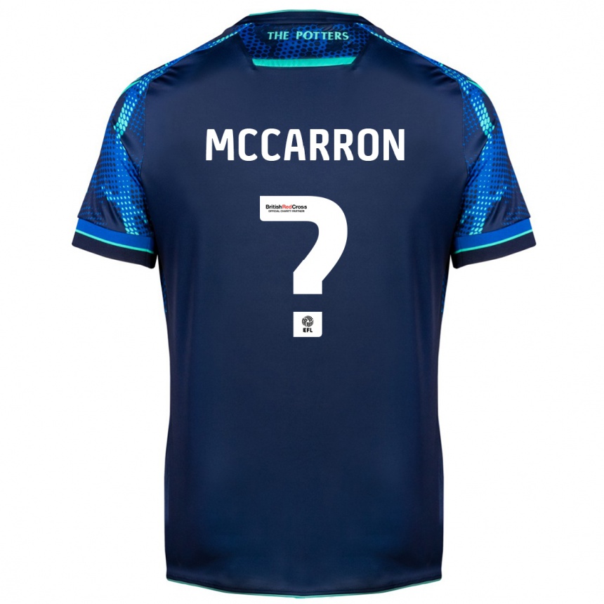 Vaikiškas Liam Mccarron #0 Karinis Jūrų Laivynas Išvykos Marškinėliai 2023/24 T-Shirt