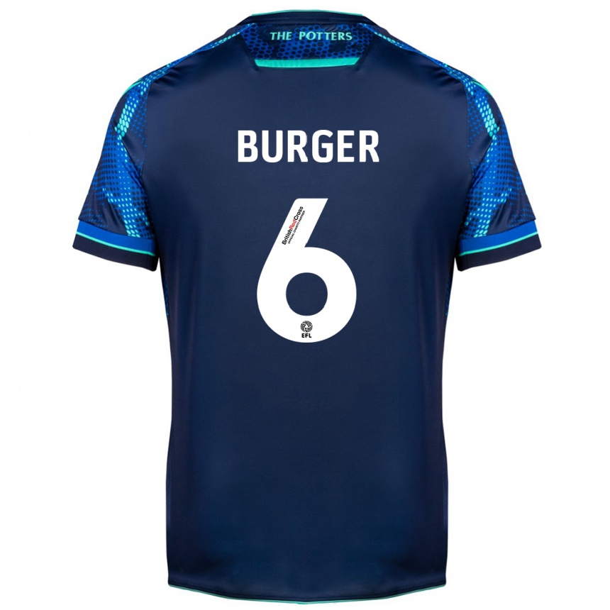 Vaikiškas Wouter Burger #6 Karinis Jūrų Laivynas Išvykos Marškinėliai 2023/24 T-Shirt