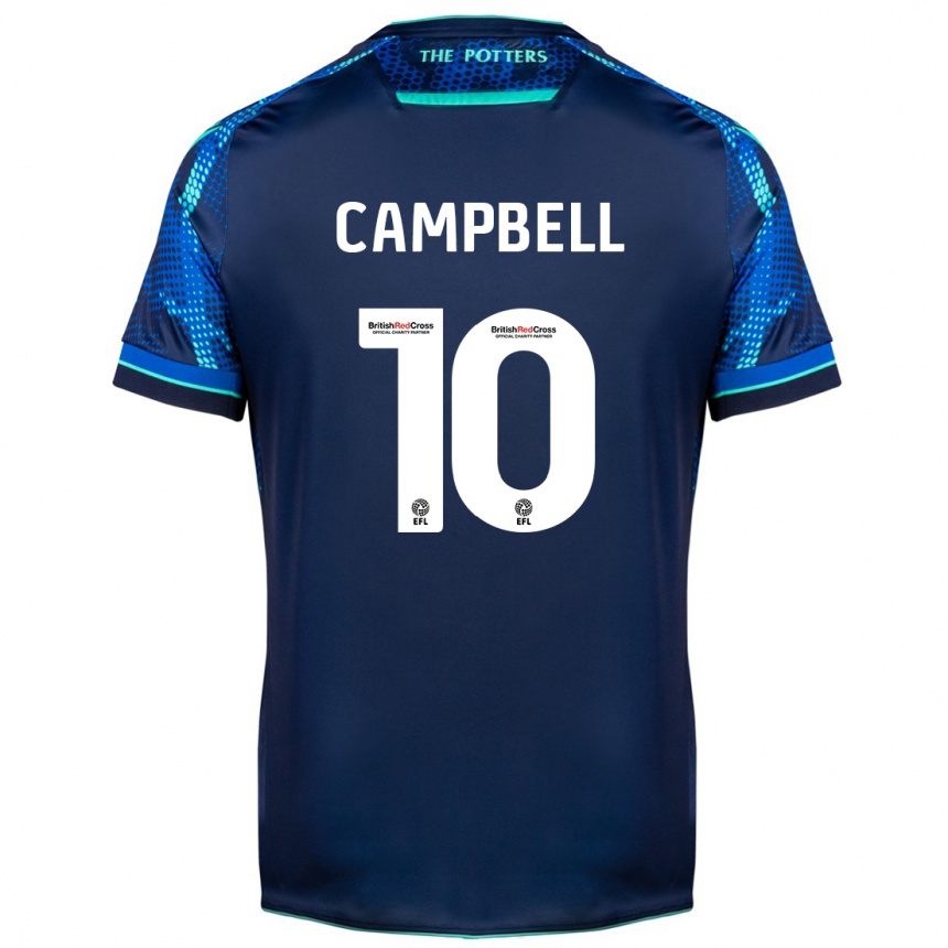 Vaikiškas Tyrese Campbell #10 Karinis Jūrų Laivynas Išvykos Marškinėliai 2023/24 T-Shirt