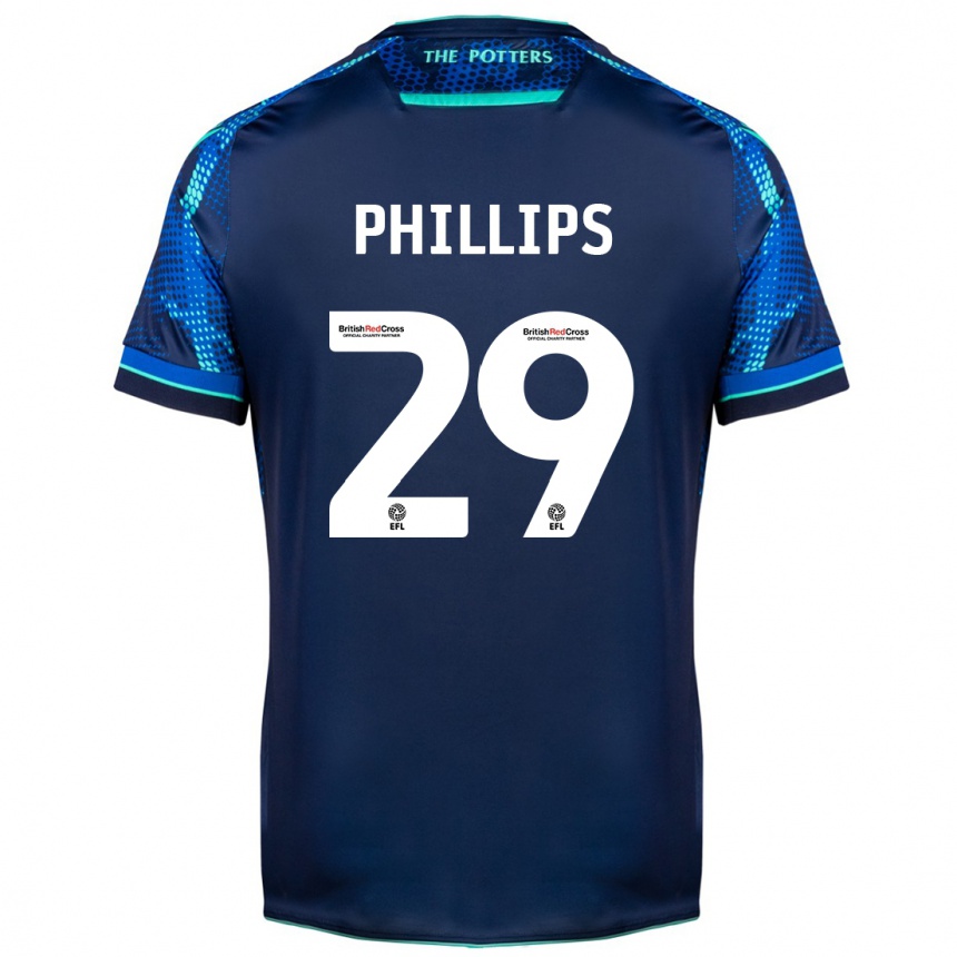 Vaikiškas D'margio Wright-Phillips #29 Karinis Jūrų Laivynas Išvykos Marškinėliai 2023/24 T-Shirt