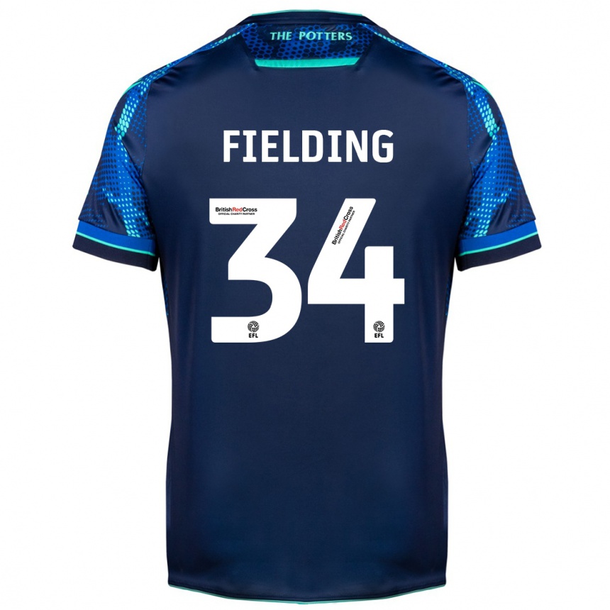 Vaikiškas Frank Fielding #34 Karinis Jūrų Laivynas Išvykos Marškinėliai 2023/24 T-Shirt
