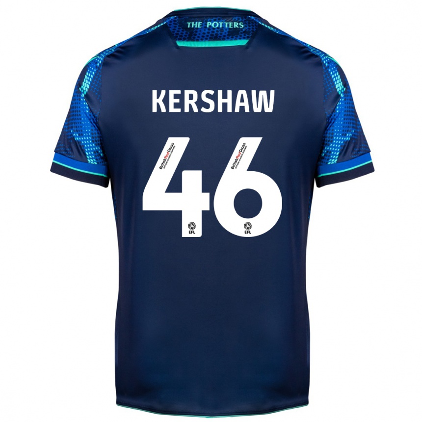 Vaikiškas Ben Kershaw #46 Karinis Jūrų Laivynas Išvykos Marškinėliai 2023/24 T-Shirt