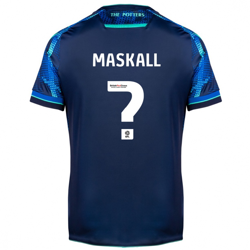 Vaikiškas Josh Maskall #0 Karinis Jūrų Laivynas Išvykos Marškinėliai 2023/24 T-Shirt