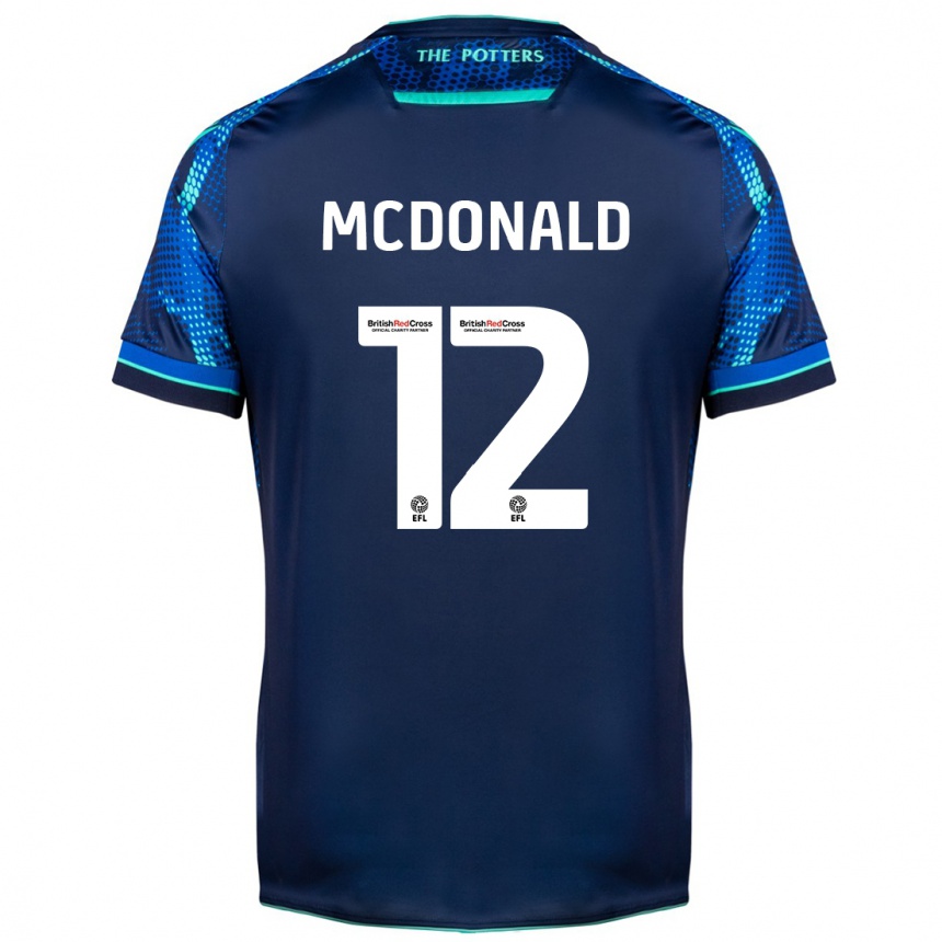 Vaikiškas Kayleigh Mcdonald #12 Karinis Jūrų Laivynas Išvykos Marškinėliai 2023/24 T-Shirt