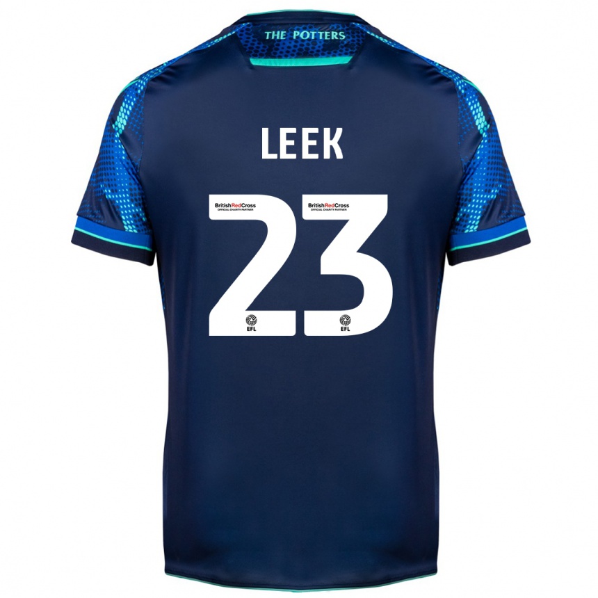 Vaikiškas Ellie Leek #23 Karinis Jūrų Laivynas Išvykos Marškinėliai 2023/24 T-Shirt