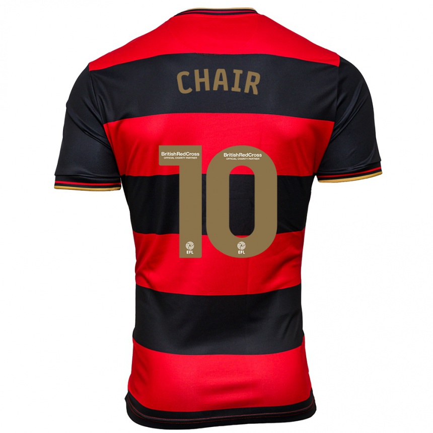 Vaikiškas Ilias Chair #10 Juoda Raudona Išvykos Marškinėliai 2023/24 T-Shirt
